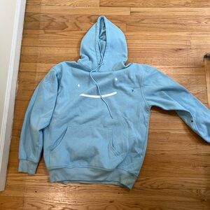 Dream smile hoodie blue